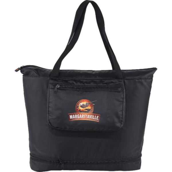 BRIGHTtravels Foldable Zippered Tote Thumbnail
