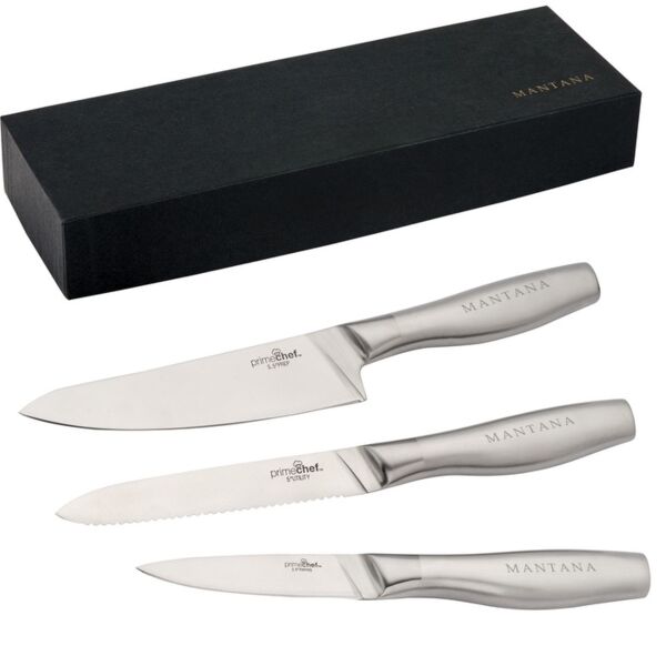 Prime Chef™ Stainless Steel 3 Piece Utility Set Thumbnail