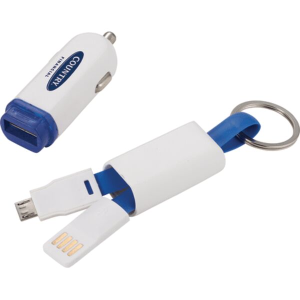 Vessel Car Charger with Micro Cable Thumbnail