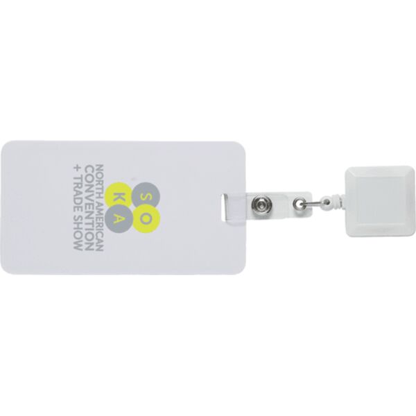 Easy To Go Square Badge Holder Thumbnail
